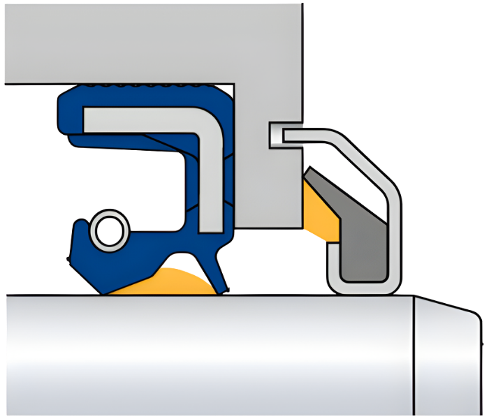 Axial Seal VRM 02 - Application example of the AS-11 axial seal